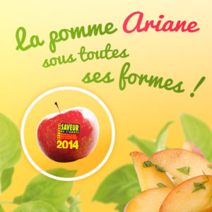 Concours de recettes "la pomme Ariane sous toutes ses formes"