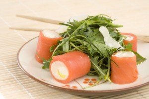 makis au saumon et pomme Ariane