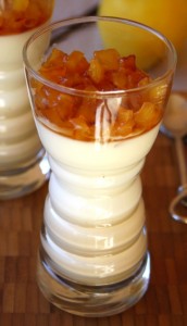 panna cotta aux pommes