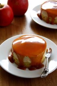 entremets pomme caramel 