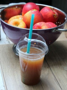 jus de pomme poires