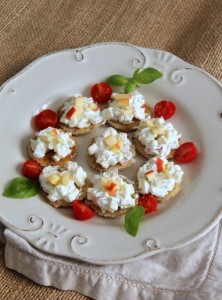 toast pomme fromage - apéritif