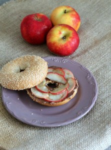 Bagel aux pommes 