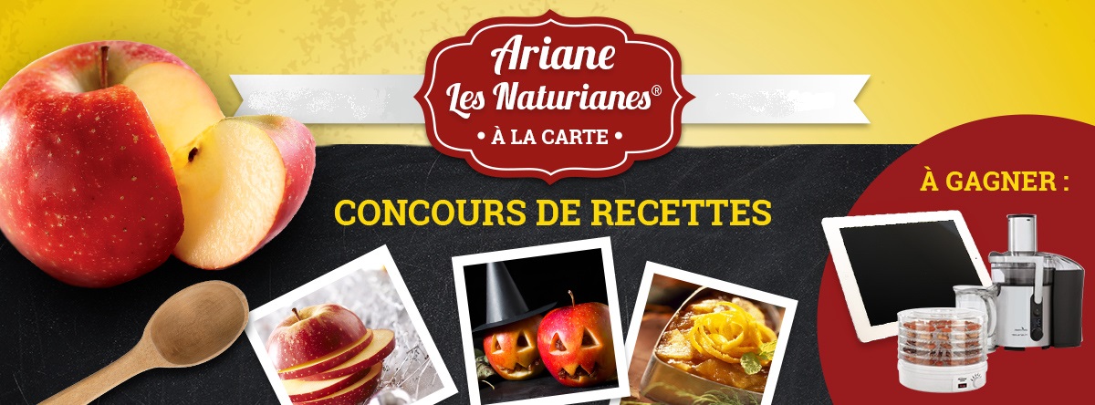 bandeau concours recettes Ariane