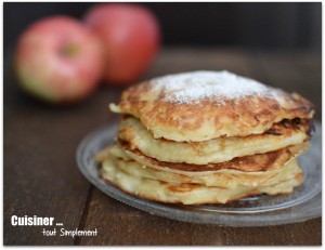 pomme pancakes