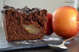 gateau pomme choco