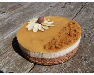 bavarois pommes Ariane, chocolat spéculos